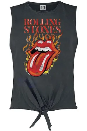 Amplified Camiseta tirantes Hot Tongue para mujer