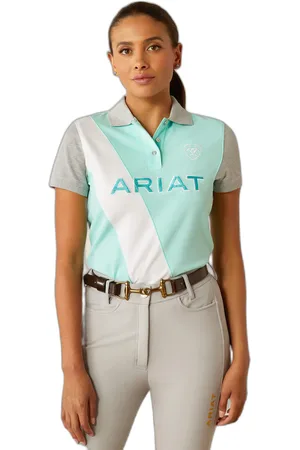 Ariat Polo Polo femme Taryn Button para mujer