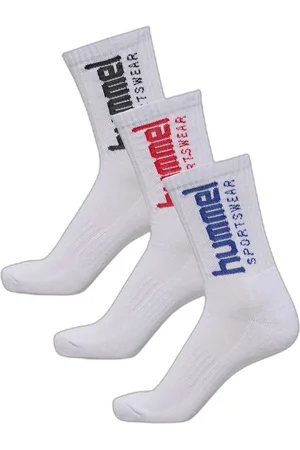 Hummel Calcetines Chaussettes Chevron High Retro (x3) para mujer