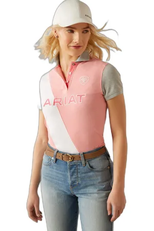 Ariat Polo Polo femme Taryn Button para mujer