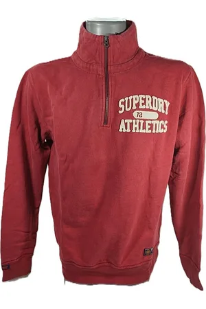 Superdry Jersey Pull 1/2 zip Vintage Athletic para hombre