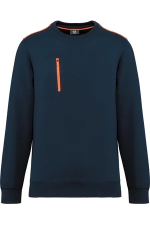 WK. Designed To Work Jersey Sweatshirt zip poche contrastée Day To Day para mujer
