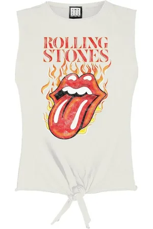 Amplified Camiseta tirantes Hot Tongue para mujer
