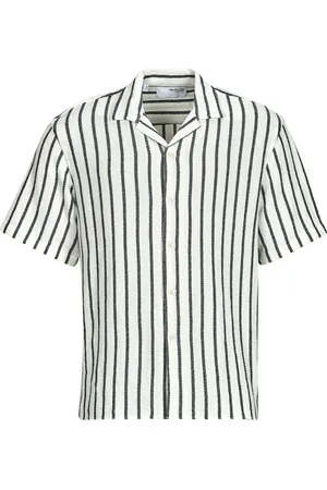 SELECTED Camisa manga corta SLHRELAX-SAL para hombre