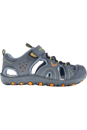 Pablosky Sandalias BLACK Steel Baby Sandals 981910 - Blue-Orange-Neon Yellow para niño