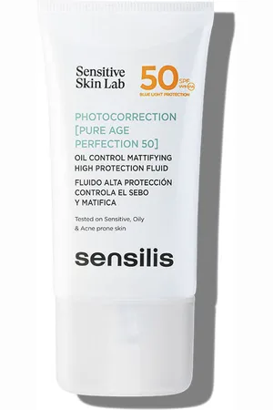 Sensilis Protección solar Photocorrection Fluido Alta Protección para mujer