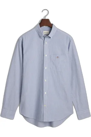 GANT Camisa manga larga Chemise manches longues Dobby para hombre