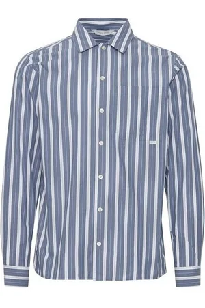 Casual Friday Camisa manga larga Chemise rayures large Alvin para hombre