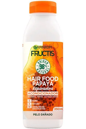Garnier Acondicionador Repairing Conditioner Fructis Hair Food - Papaya 350 ml para mujer