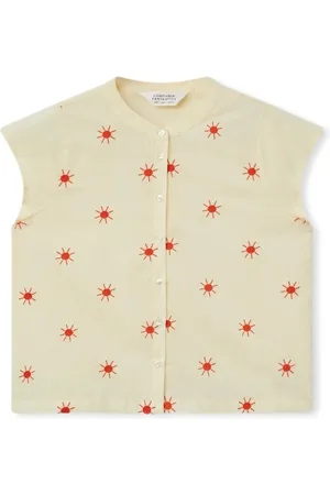 Compañía fantástica Blusa COMPAÑIA FANTÁSTICA Shirt 41116 - Yellow para mujer