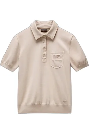 Napapijri Polo Polo femme Cassis para mujer