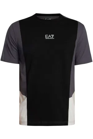 EA7 Camiseta Camiseta con el logo del centro para hombre