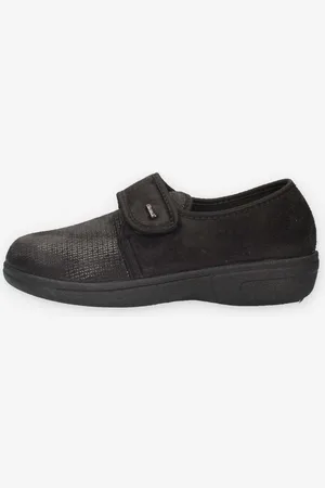 Clia Walk Sandalias HOME64-NERO para mujer