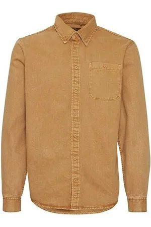 Blend of America Camisa manga larga Chemise para hombre
