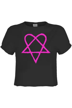 Amplified Camiseta manga larga Heartagram para mujer