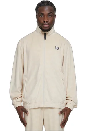 Southpole Chaqueta deporte Veste de survêtement en velours AOP para hombre