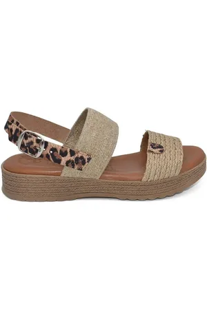 Tekila Sandalias |Sandalias plataforma baja yute|Mujer para mujer