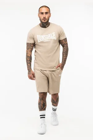 Lonsdale London Chándal Ensemble t-shirt et short Moy para hombre