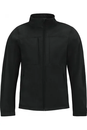 B&amp;C Cortaviento Veste imperméable à capuche para hombre