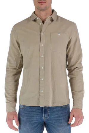 Blend of America Camisa manga larga Chemise manches longues Seasonal para hombre