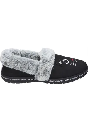 Skechers Pantuflas 33355-BLK para mujer