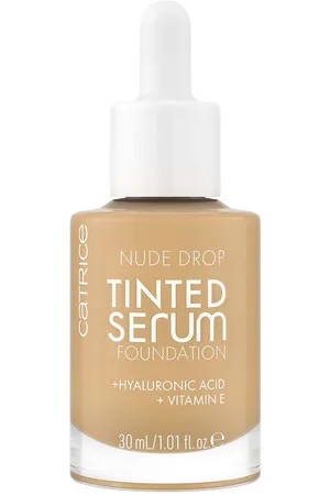 Catrice Base de maquillaje Nude Drop Tinted Serum Fundation 040n para mujer