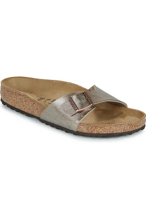 Birkenstock Sandalias Madrid BF Graceful Taupe para mujer
