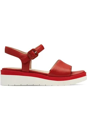 Tamaris Sandalias SANDALIA 88708 PIEL ROJA para mujer