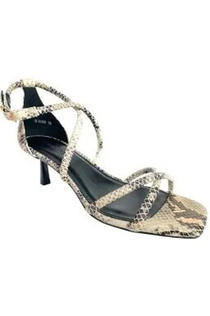 Bienve Zapatillas deporte Ceremonia señora b-5099 serpiente para mujer