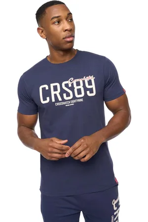 Crosshatch Camiseta manga larga Ellsworth para hombre