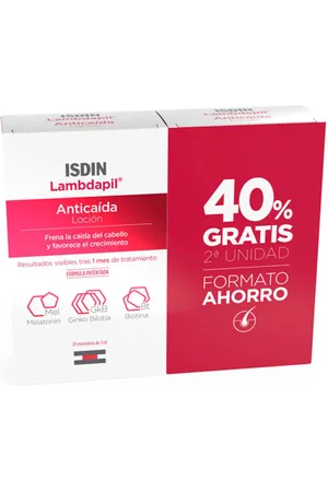 ISDIN Tratamiento capilar Lambdapil Anticaída Loción Monodosis Duo 2 X para mujer