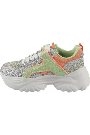 Buffalo Deportivas Moda Baskets femme Bliss One Glam - Vegan Glitter para mujer