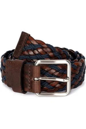 K-UP Cinturón Ceinture tressée bicolore para hombre