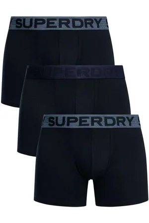Superdry Calzoncillos Pack de 3 calzoncillos tipo bóxer de algodón orgánico para hombre