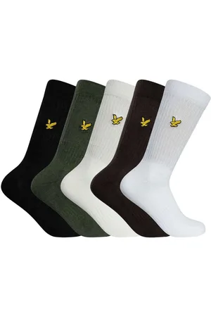 Lyle &amp; scott Calcetines altos Pack de 5 calcetines deportivos premium Camdyn para hombre