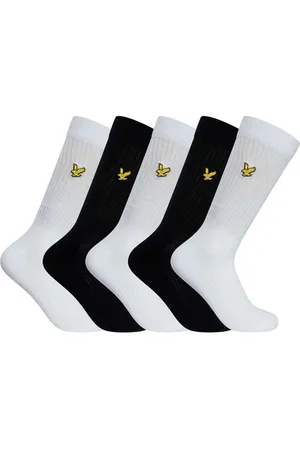 Lyle &amp; scott Calcetines altos Pack de 5 calcetines deportivos premium Camdyn para hombre