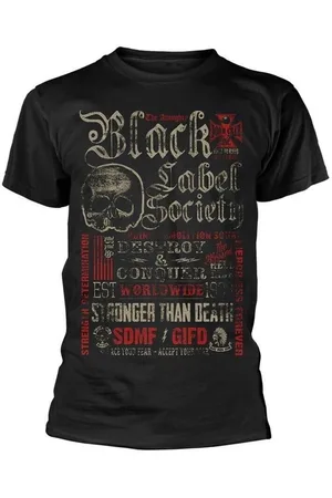 Black Label Society Tops y Camisetas Destroy Conquer para mujer