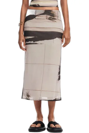 Desigual Falda Jupe femme Shelley para mujer