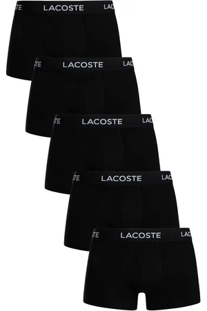 Lacoste Calzoncillos Pack de 5 calzoncillos de algodón elástico para hombre