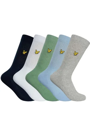 Lyle &amp; scott Calcetines altos Pack de 5 calcetines deportivos premium Camdyn para hombre