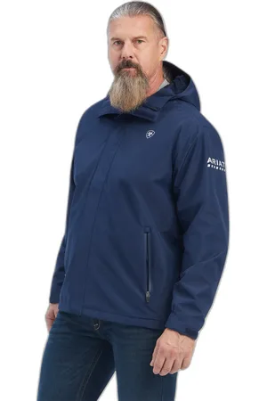 Ariat Cortaviento Veste imperméable à capuche Rebar Stormshell H2O para hombre