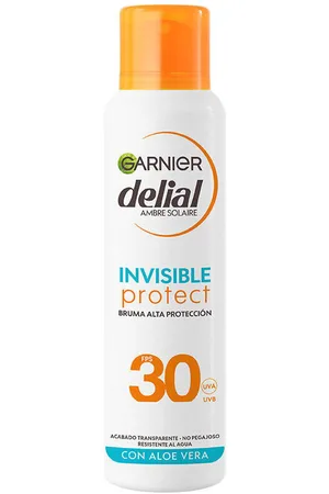 Garnier Protección solar Invisible Protect Bruma Alta Protección Spf30 Spray para mujer
