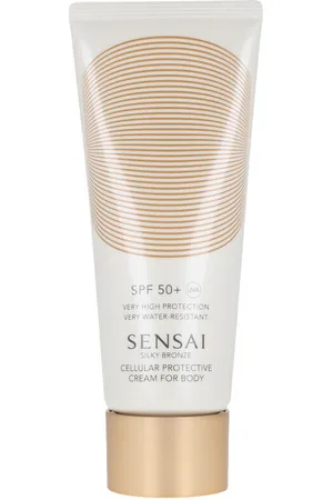 SENSAI Protección solar Silky Bronze Cellular Protective Cream For Body Spf50+ para mujer