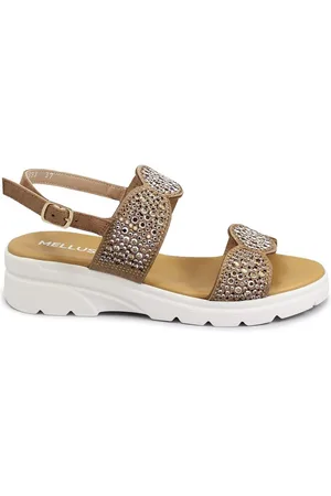 Melluso Sandalias MEL-E25-R80233-BR para mujer