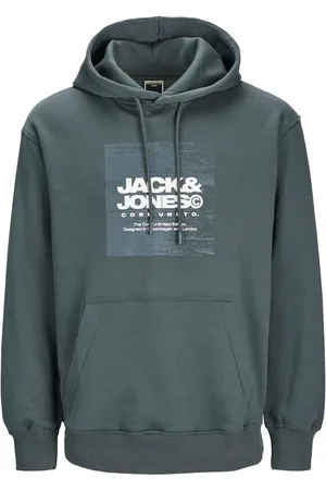 J&amp;j Jersey JCOAERO FRONT PRINT SWEAT HOOD para hombre