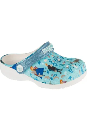 Crocs Pantuflas Frozen Baya Clog Kids para niña
