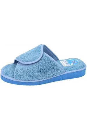 Ruiz Bernal Pantuflas Chinelas velcro para mujer