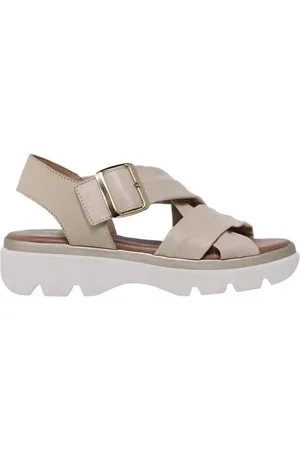 Blusandal Sandalias |Sandalias piel con cuña| Mujer para mujer