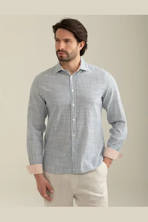 Fred Mello Camisa manga larga FM25S07CT para hombre