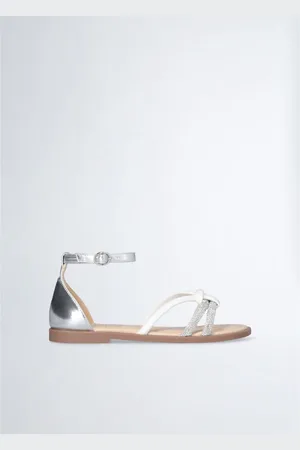 Liu Jo Sandalias Sandalias planas con strass para niña